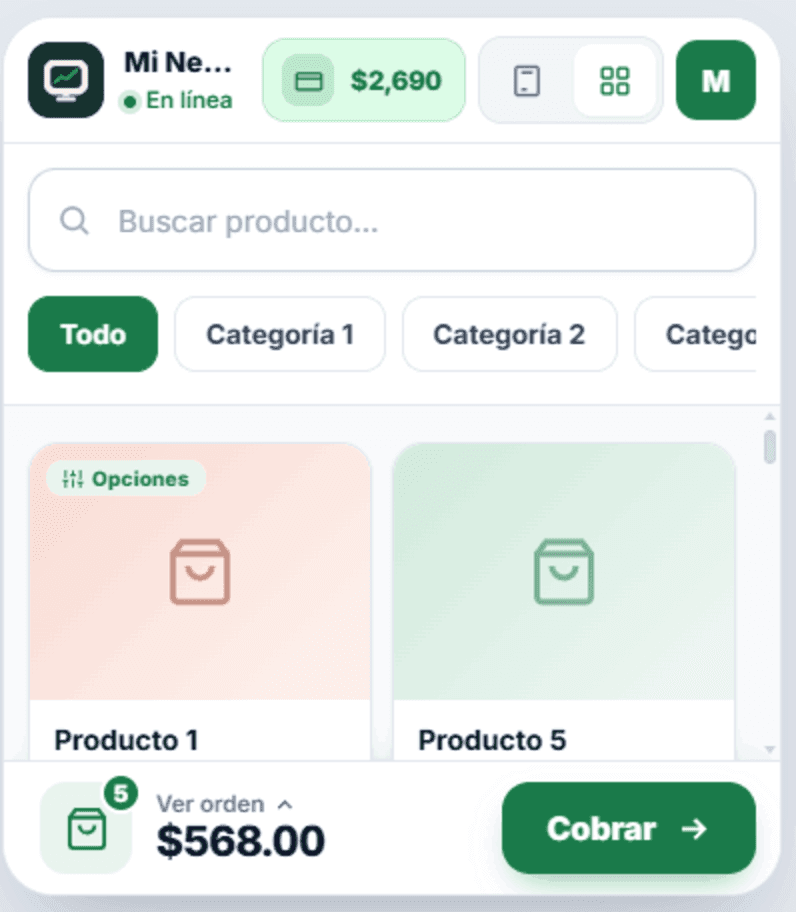 Fino cobrando desde un teléfono